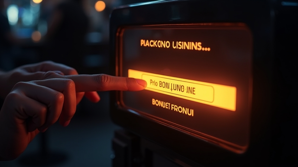 Player entering a casino bonus code in the cashier screen